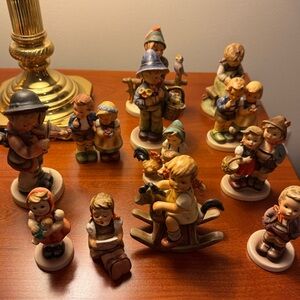 Charming Hummels Figurine Set - (12)